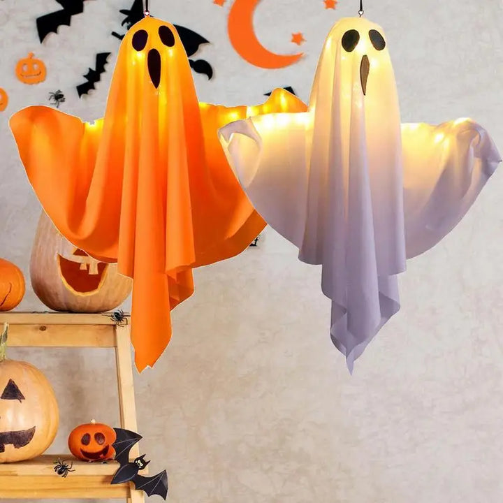 FlexiGlow Spooky Ghost Ornaments