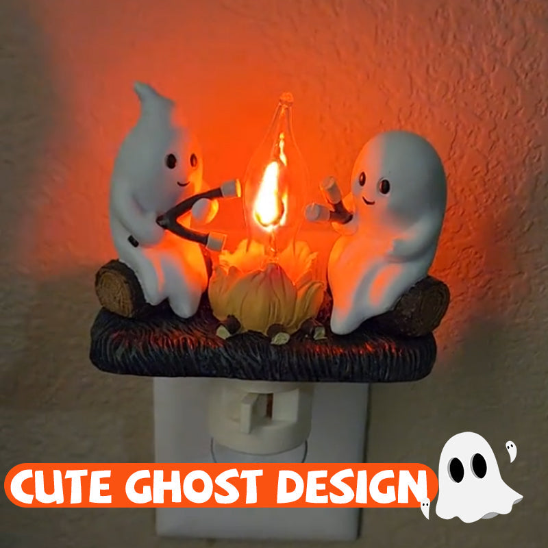 Ghost Campfire Nightlight