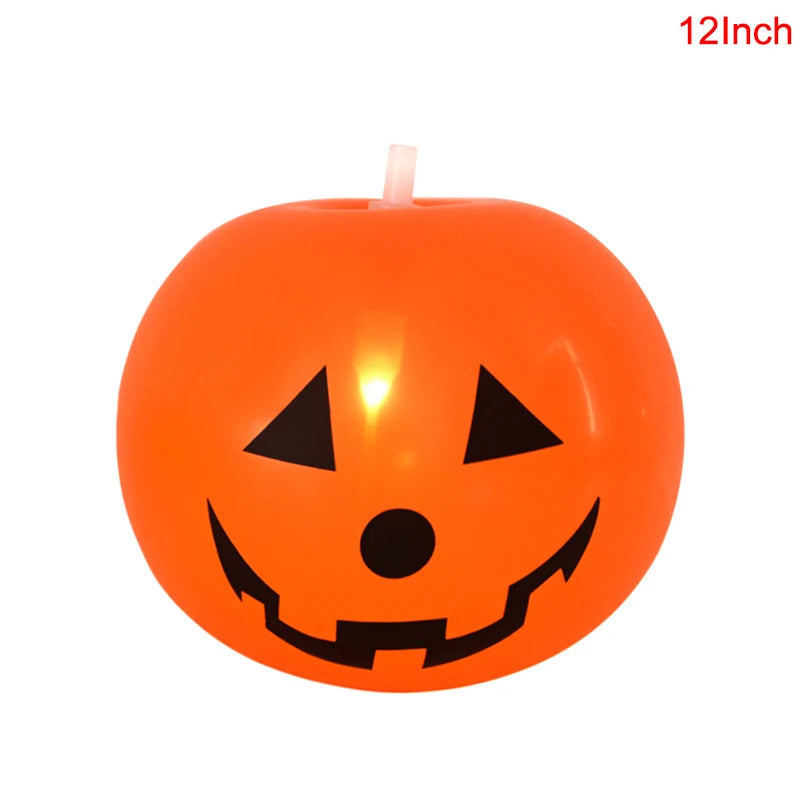 Gruselige Halloween LED Ballons