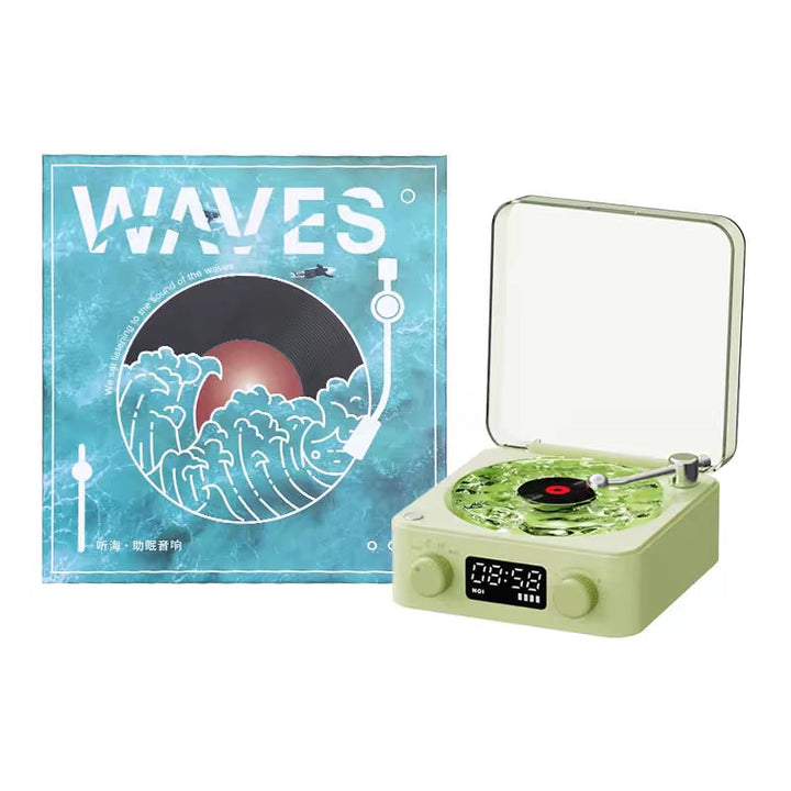 Waves Retro Bluetooth-Plattenspieler