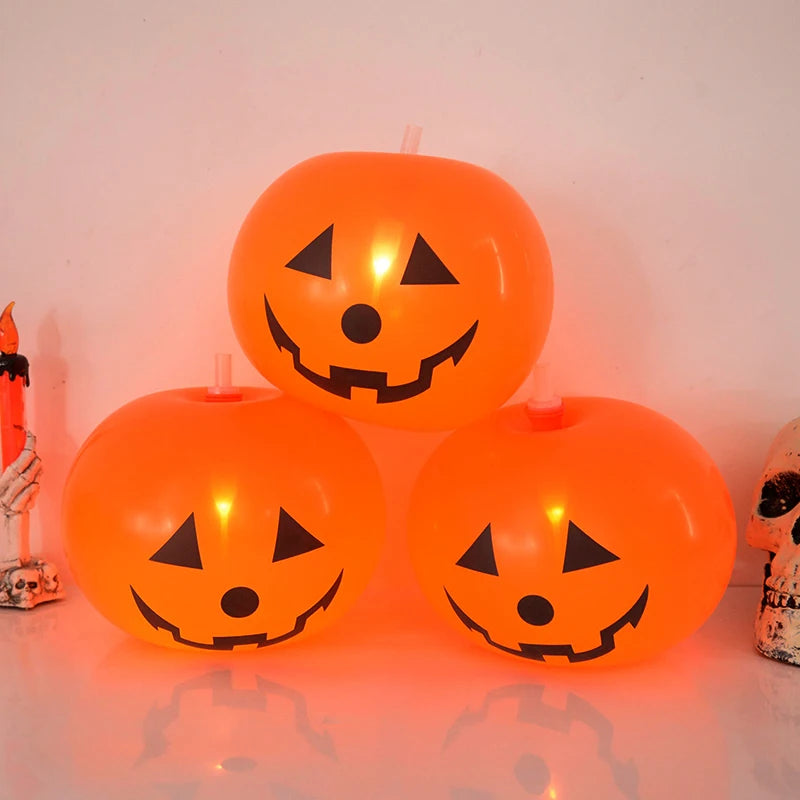 Gruselige Halloween LED Ballons