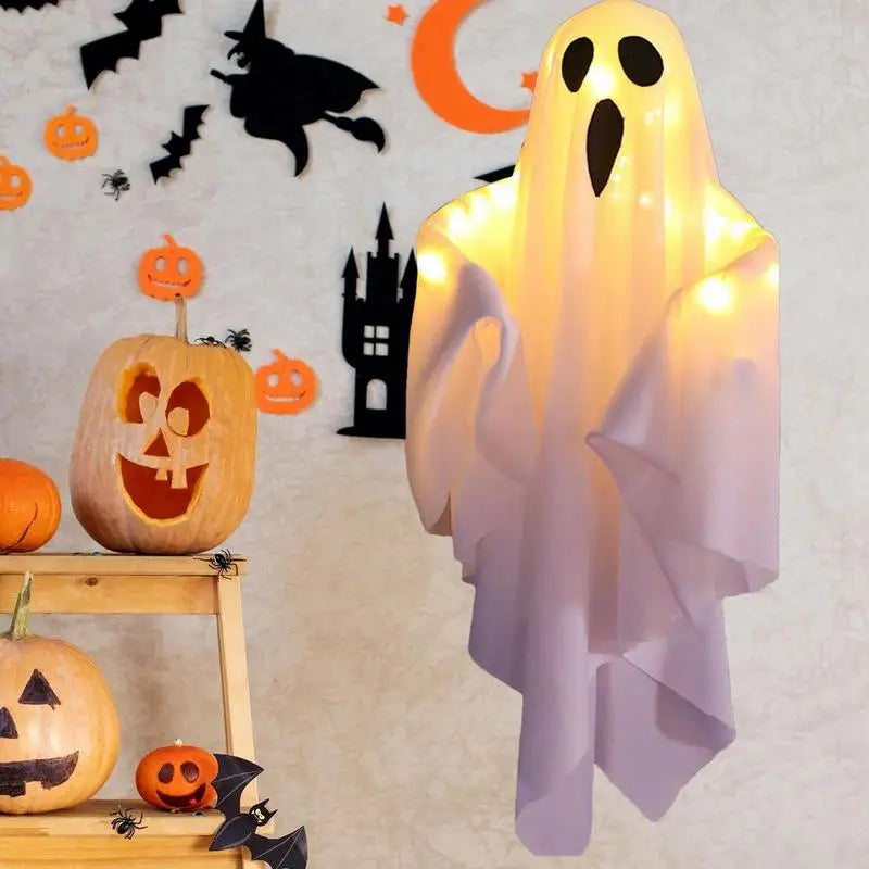 FlexiGlow Spooky Ghost Ornaments