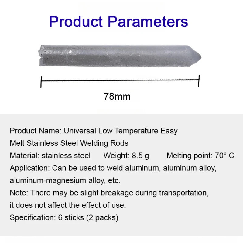 Universal Electrode Weld Rods