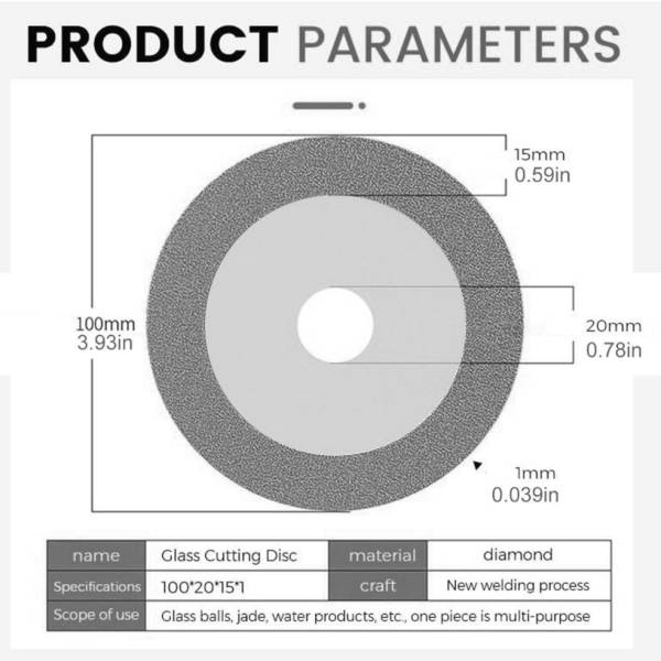 Ceramic Cutting Disc