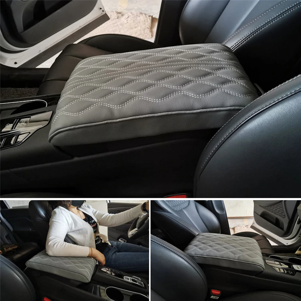 Luxury Car Memory Foam Armrest Pad