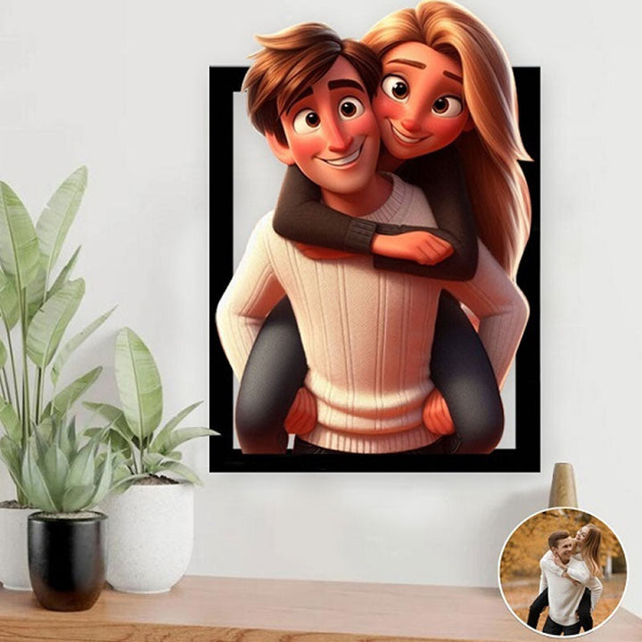 3D Cartoon Memory Frame