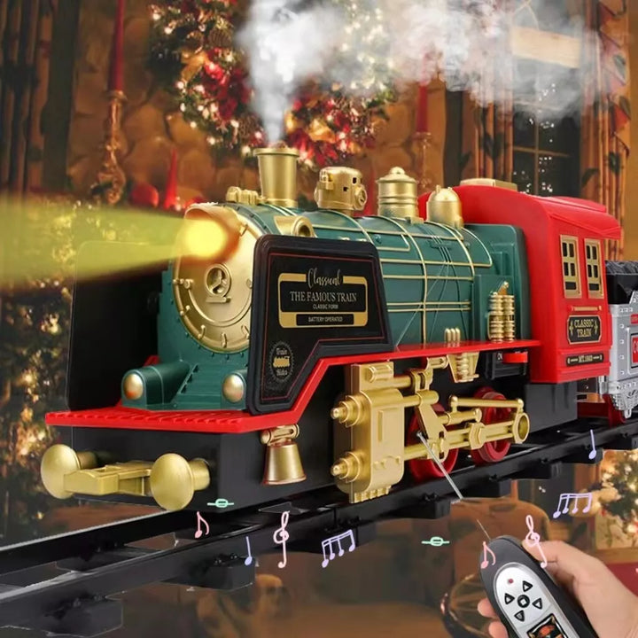 Magic Steam Christmas Train Set