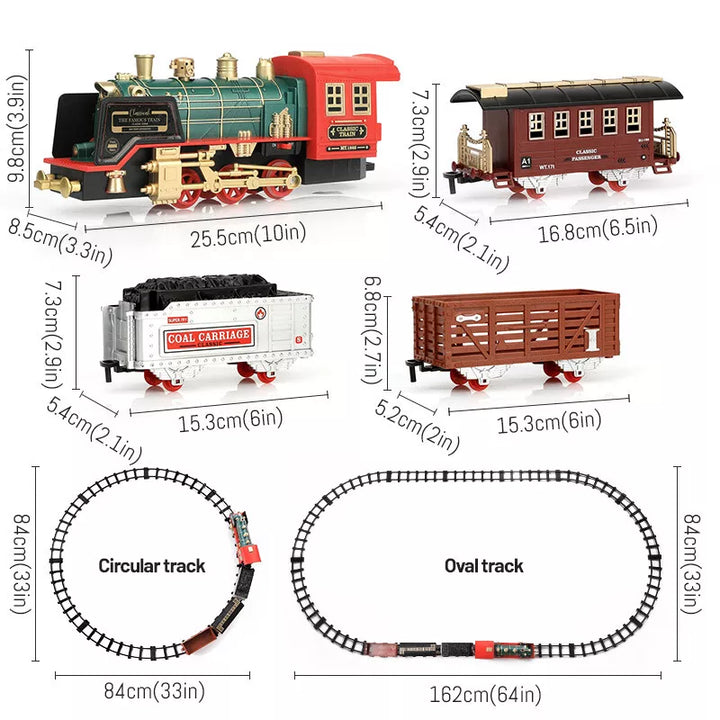 Magic Steam Christmas Train Set