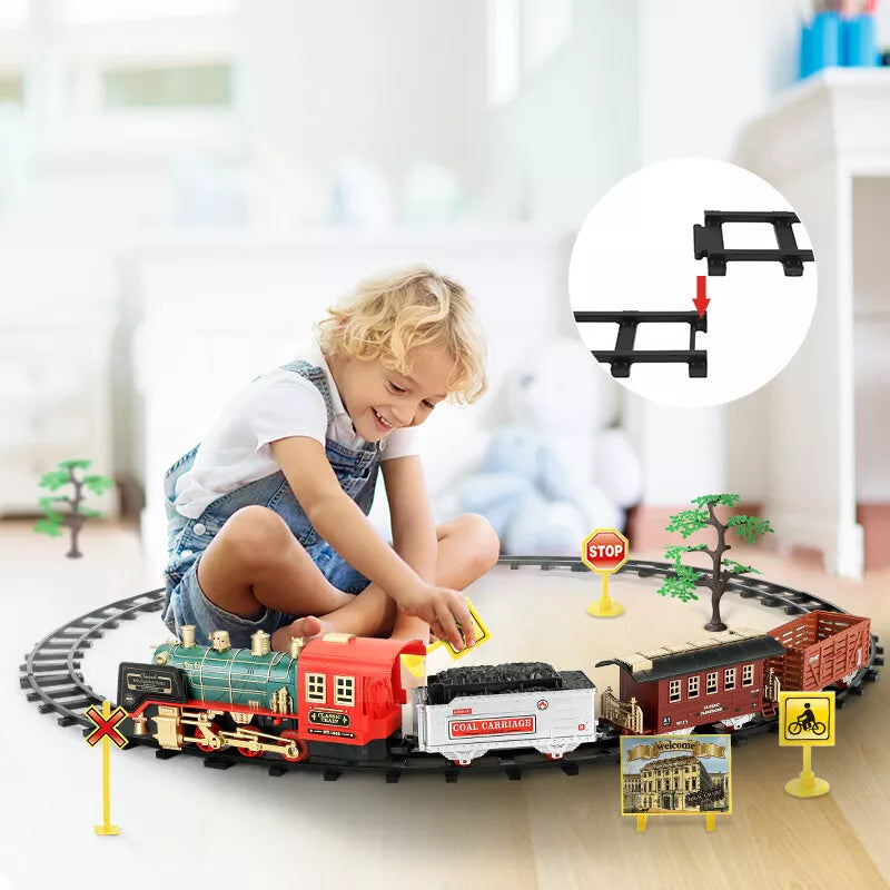 Magic Steam Christmas Train Set